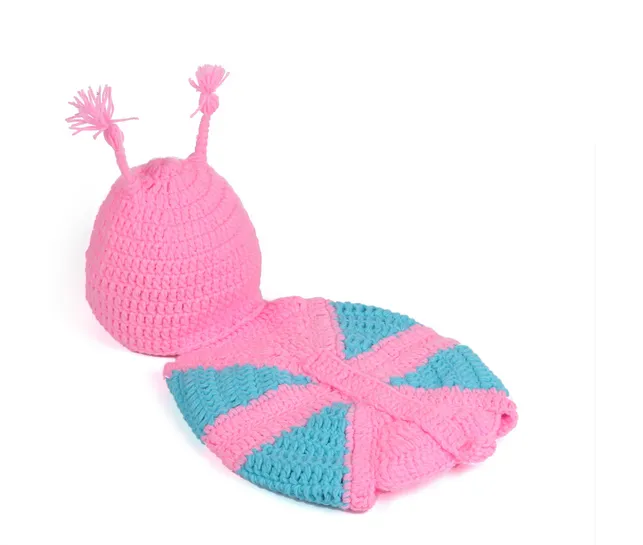 Babymoon Butterfly Designer Hat Crochet Clothing Photography Costume Baby Shower Gift