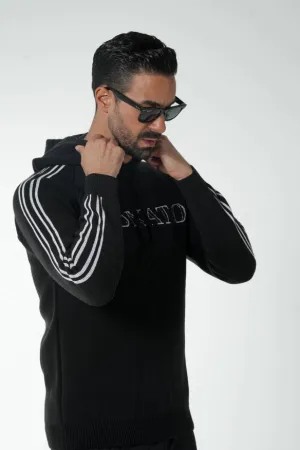 Black Hooded Sweatshirt