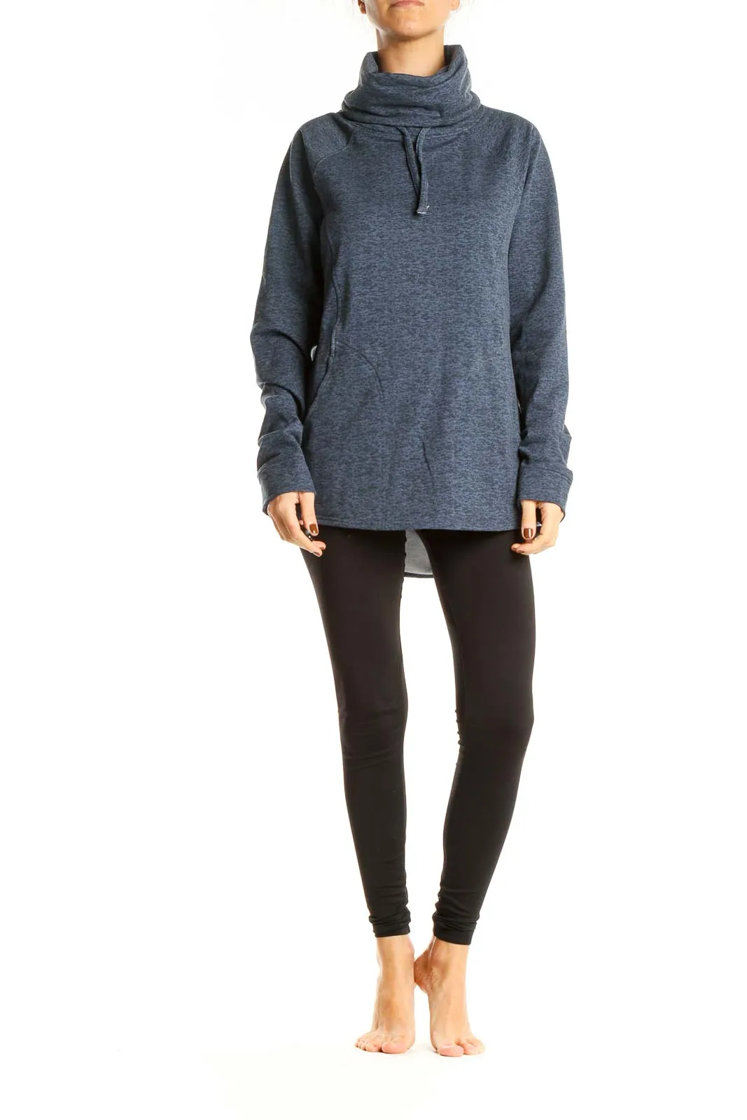 Blue Activewear Sweatshirt