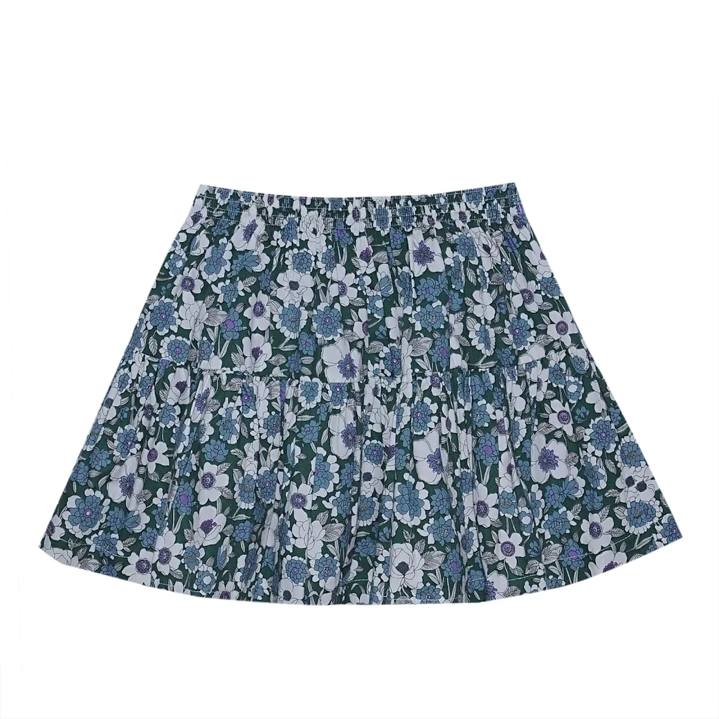 Blue Green Daphne Skirt-Royal Blue