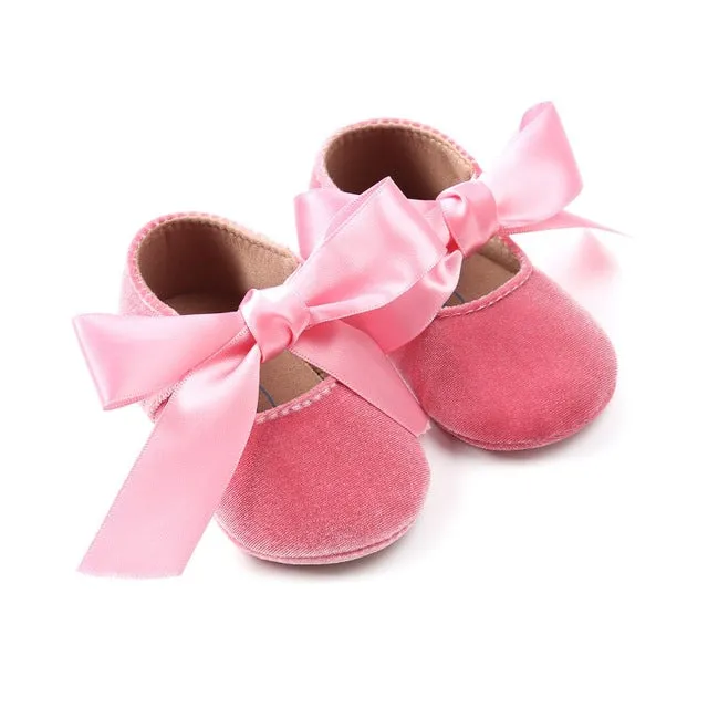 Butterfly Knot Baby Shoes
