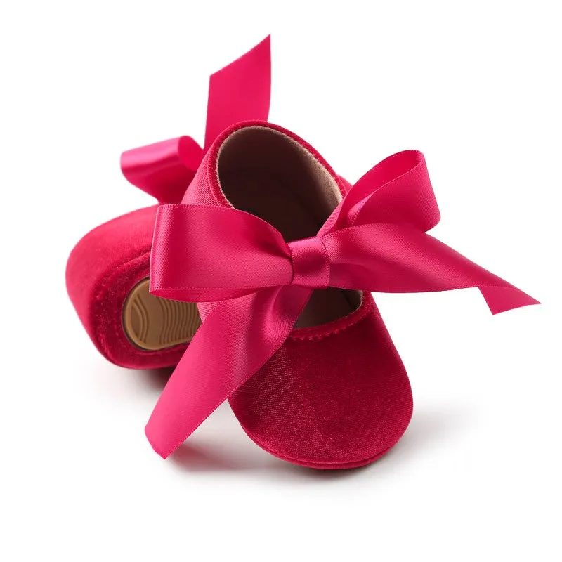 Butterfly Knot Baby Shoes