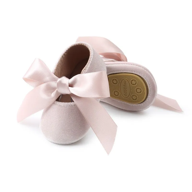 Butterfly Knot Baby Shoes
