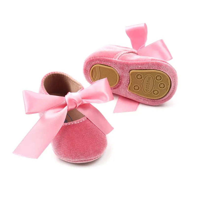 Butterfly Knot Baby Shoes