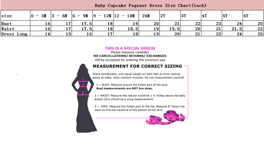 Infant/toddler/kids/baby/children Girl's Pageant/prom Dress/clothing 1-6T