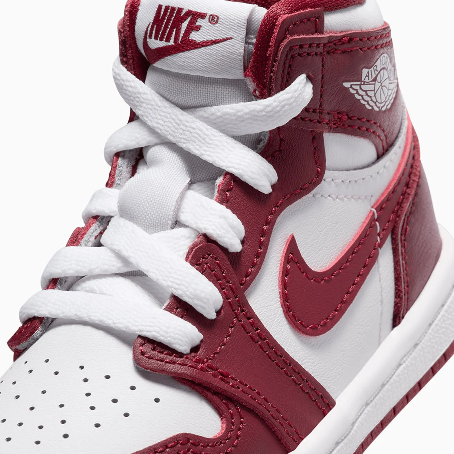Kid's Air Jordan 1 Retro OG "White Team Red" Toddlers