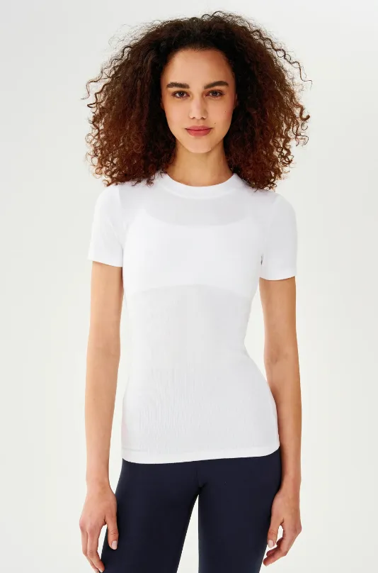 Louise Rib Short Sleeve Tee