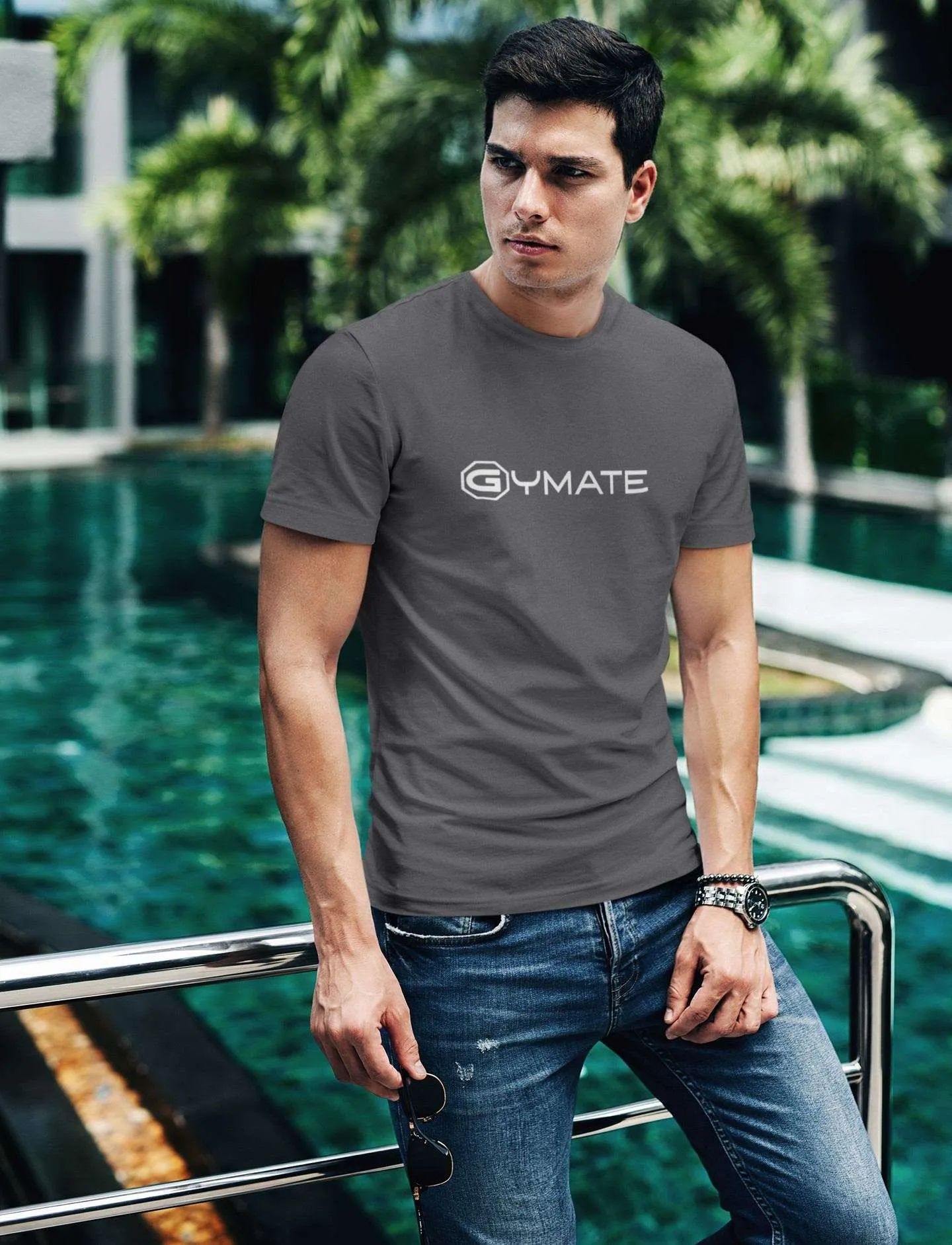 Mens T shirts Gymate branded