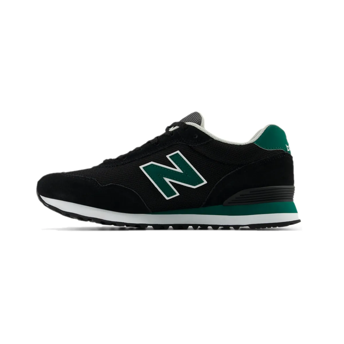 NEW BALANCE ML515UGB 515 (ML515V3)5 MN'S (Medium) Black Leather & Suede Lifestyle Shoes