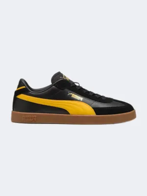 Puma Club Ii Era Men Lifestyle Shoes Black/Yellow