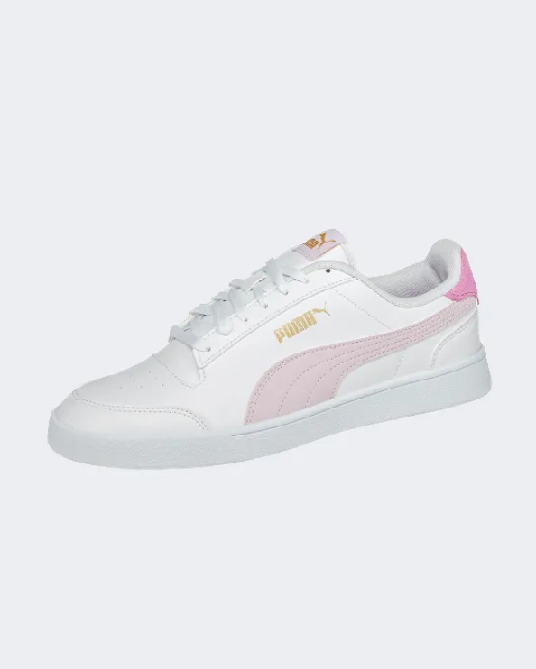 Puma Shuffle Trainers Women Lifestyle Shoes White/Lavender