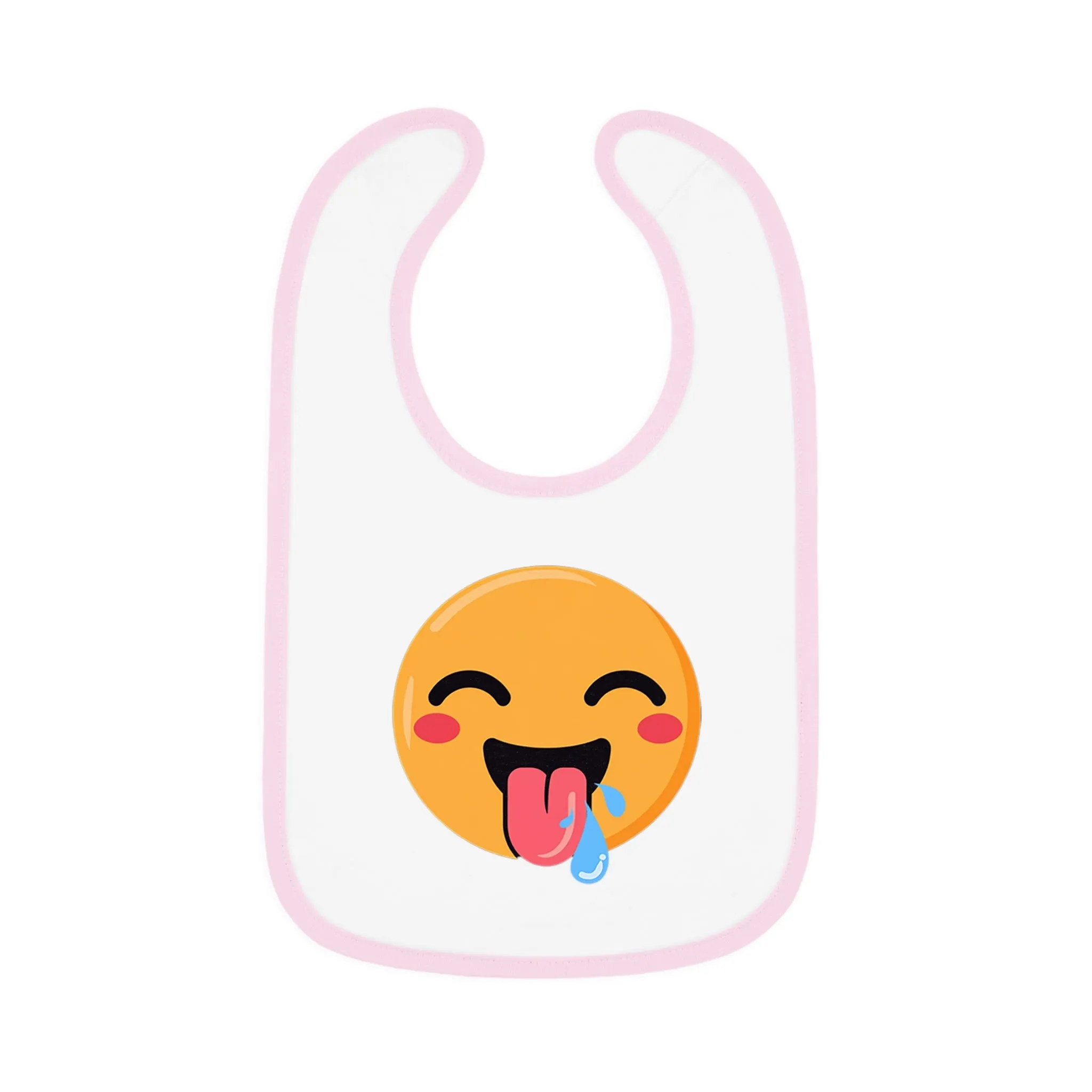 Qreatrz Emoji Baby Bib