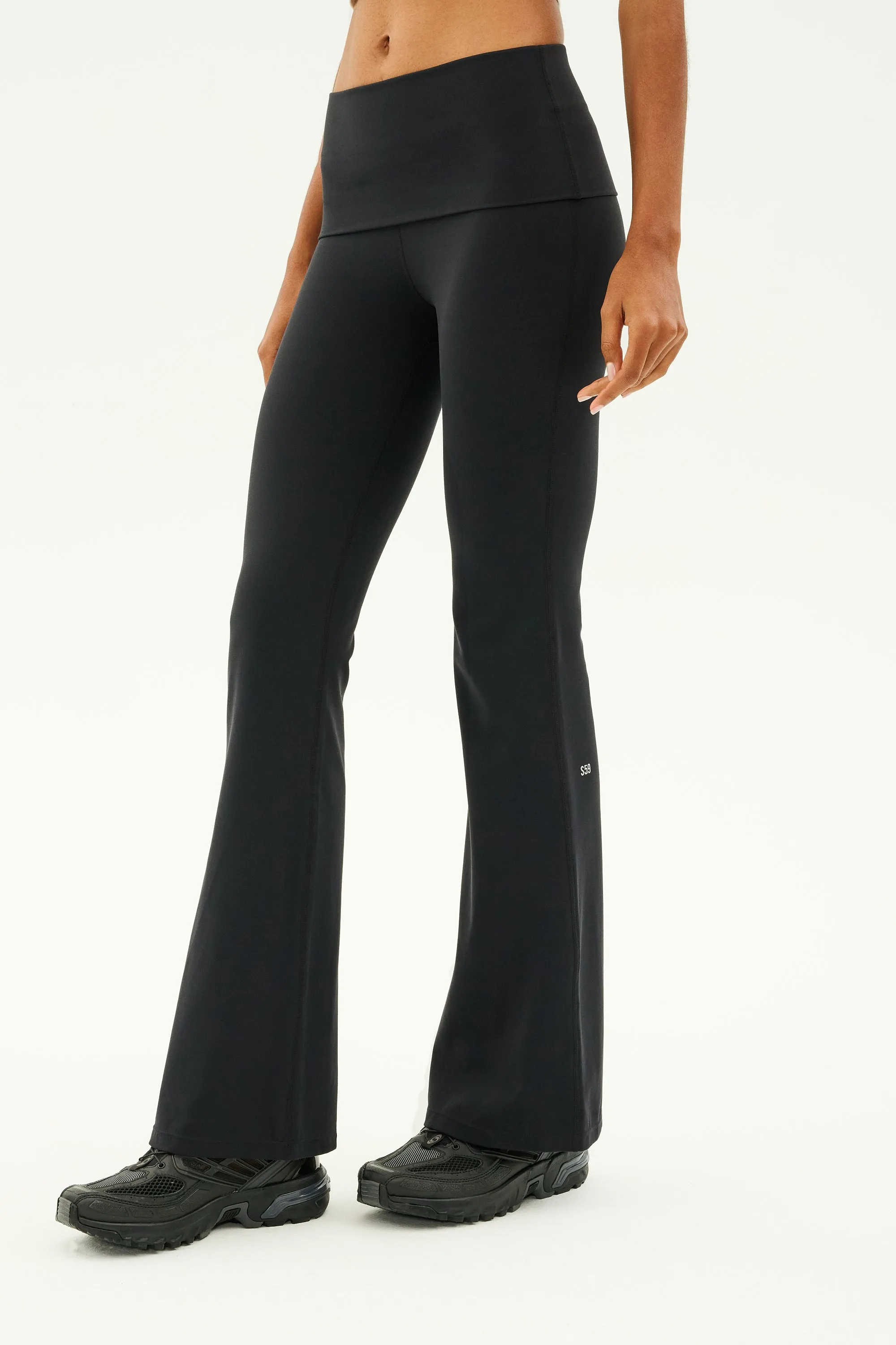 Raquel Airweight Foldover Flare - Black