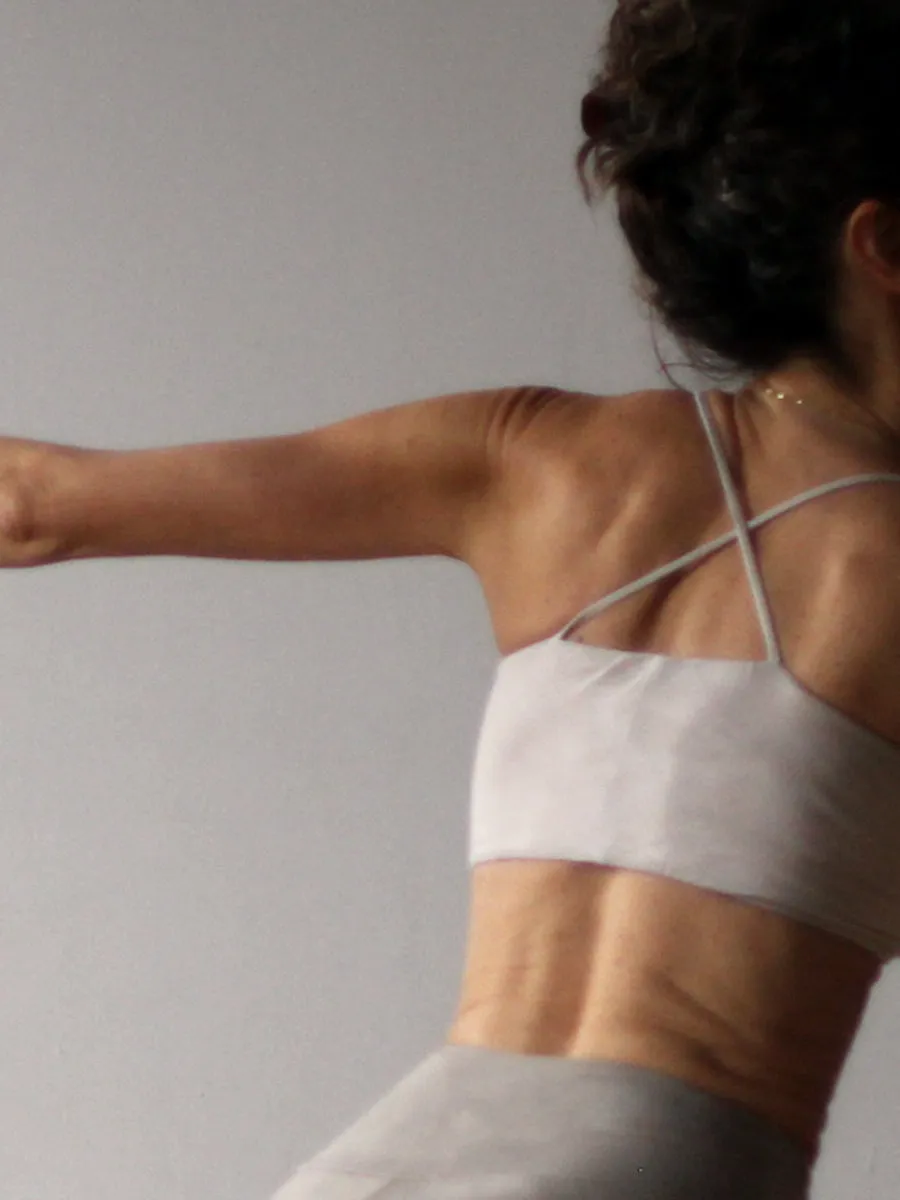 Symmetrical Yoga Bra - Limited Edition Natural Dyed