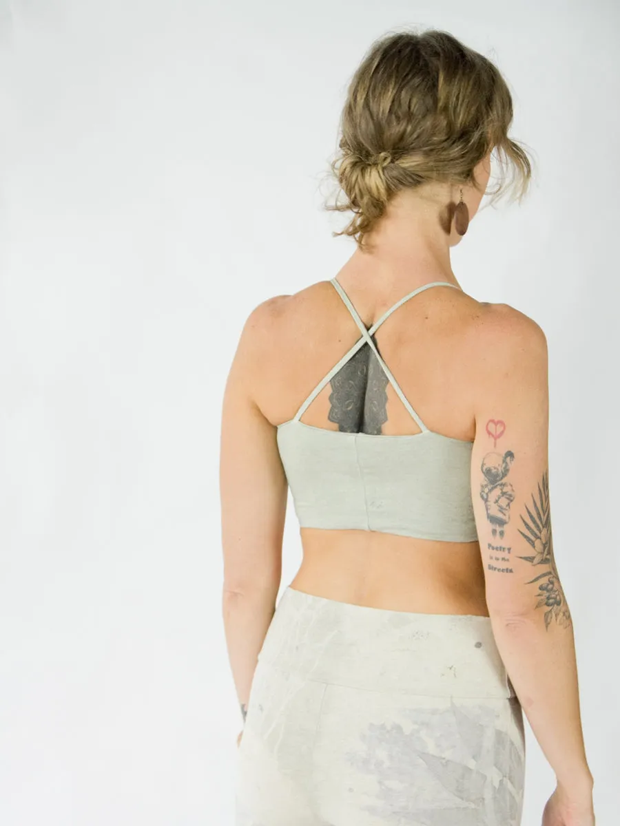 Symmetrical Yoga Bra - Limited Edition Natural Dyed