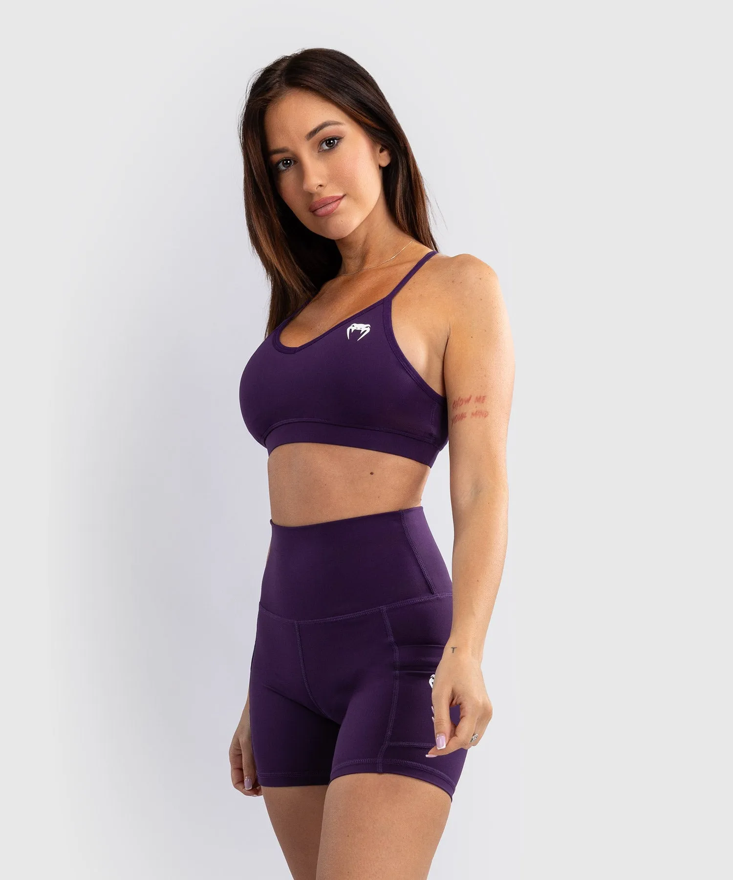 Venum Essential Women's Low Impact Sports Bra - Deep Purple