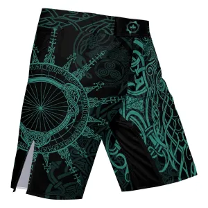 Viking Rune Celtic Fight Shorts