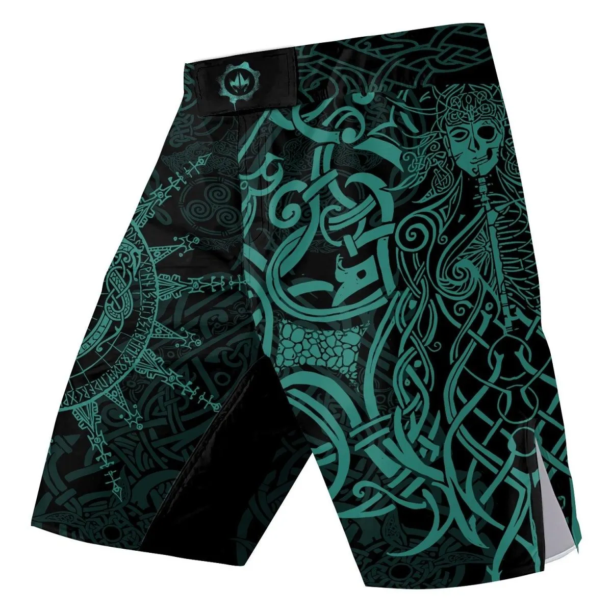 Viking Rune Celtic Fight Shorts