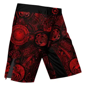 Viking Suncatcher Red Fight Shorts